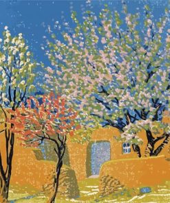 Gustave Baumann Spring New Mexico Diamond Painting