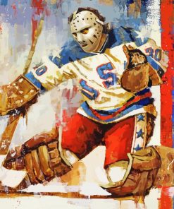 Jim Craig Team USA Hockey Miracle On Ice Diamond Painting