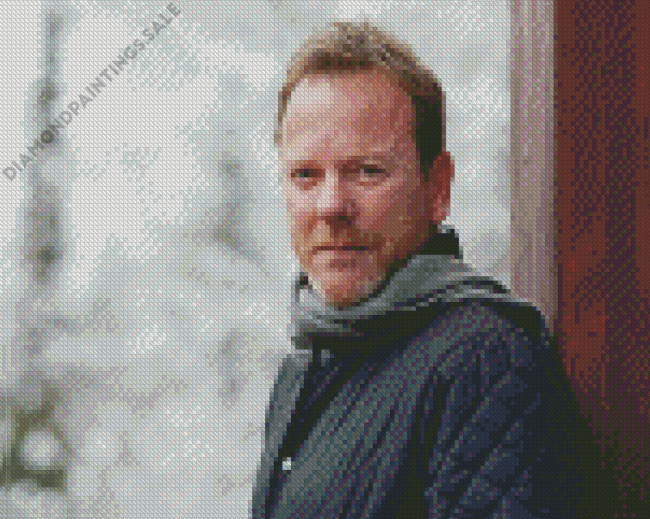 Kiefer Sutherland Diamond Painting