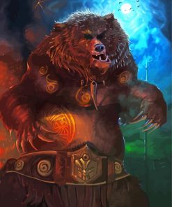 Mad Bear Diamond Painting