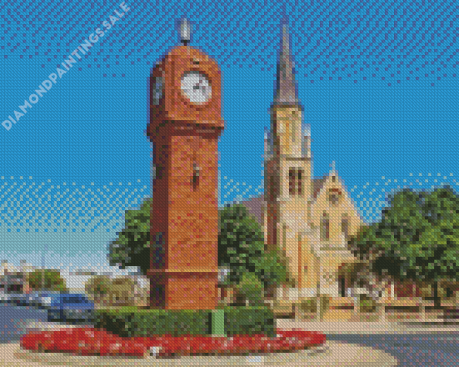 Mudgee Clock Tower Diamond Painting