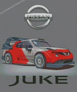 Nissan Juke Art Diamond Painting