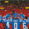 Ole Miss Football Team Diamond Painting