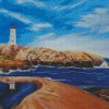 Peggys Cove Art Diamond Painting