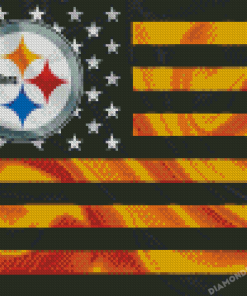 Pittsburgh Steelers Flag Diamond Painting