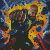 Powerful Luke Cage Diamond Painting