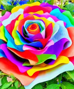 Rainbow Flower Diamond Painting