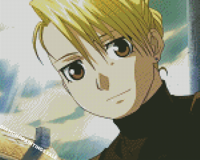 Riza Hawkeye Diamond Painting