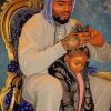 Single Dad Taking Care Of His Daughter Diamond Painting