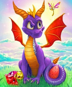 Spyro The Dragon Remastered Diamond Painting