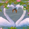 Swans Love Diamond Painting