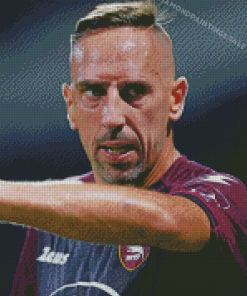 The Footballer Franck Henry Pierre Ribéry Diamond Painting