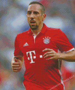 The French Footballer Franck Henry Pierre Ribéry Diamond Painting