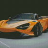 Yellow Exotic Car Diamond Painting