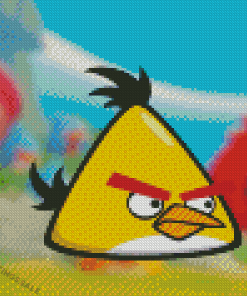 Yellow Angry Bird Diamond Painting