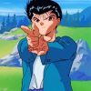 Yusuke Urameshi Anime Diamond Painting