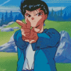 Yusuke Urameshi Anime Diamond Painting