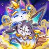 Yuumi The Magical Cat Diamond Painting