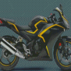 2015 Honda CBR300R Black Diamond Painting