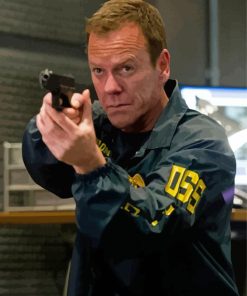 24 Jack Bauer Character Diamond Painting