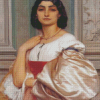 A Roman Lady Frederic Leighton Diamond Painting