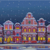 City Christmas Diamond Painting