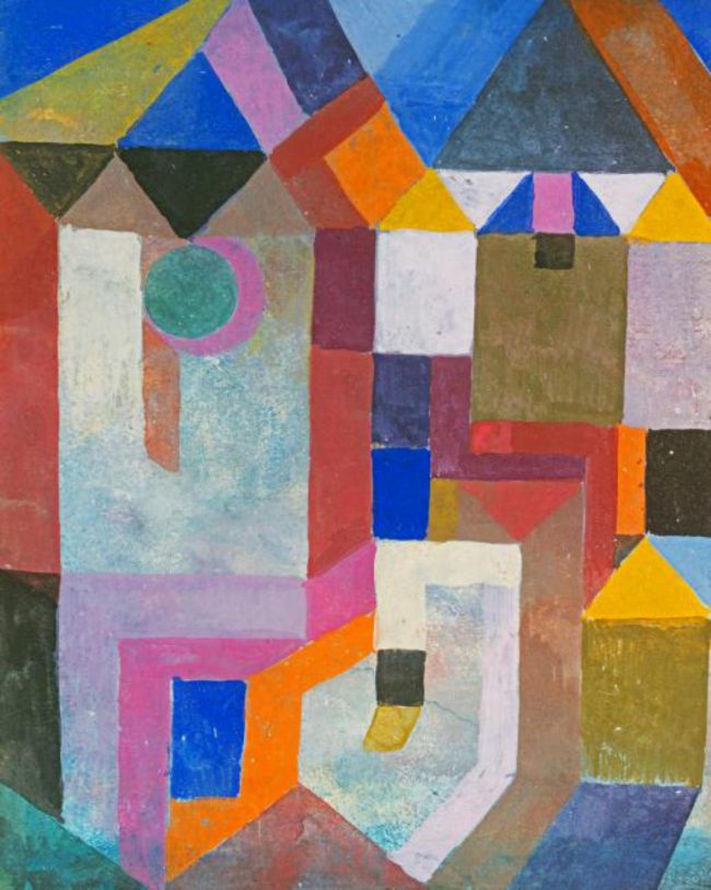 Colorful Architecture Paul Klee Diamond Painting