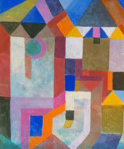 Colorful Architecture Paul Klee Diamond Painting