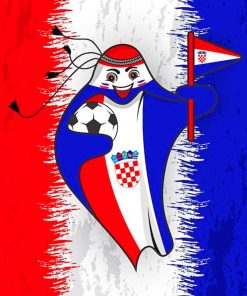 Fifa Mascot Croatia Diamond Painting