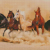 Group Of Horses Diamond Painting
