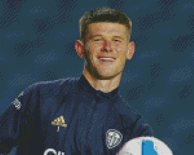 Illan Meslier Goalkeeper Diamond Painting