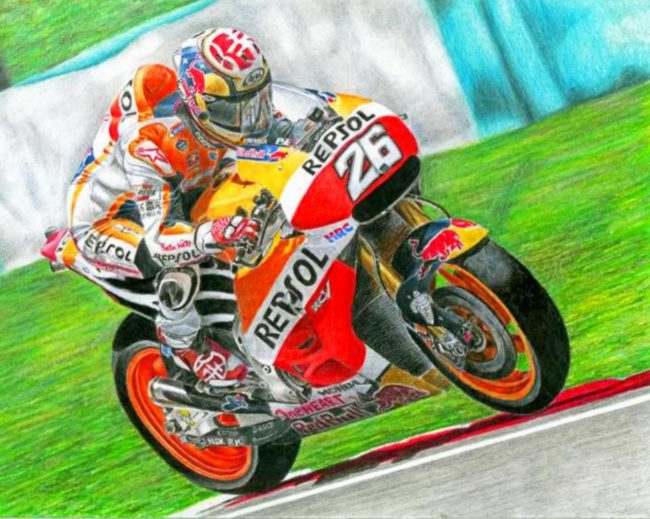 Repsol Honda Rider Art Diamond Painting