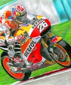 Repsol Honda Rider Art Diamond Painting