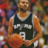 Basketball Player Tony Parker Diamond Painting