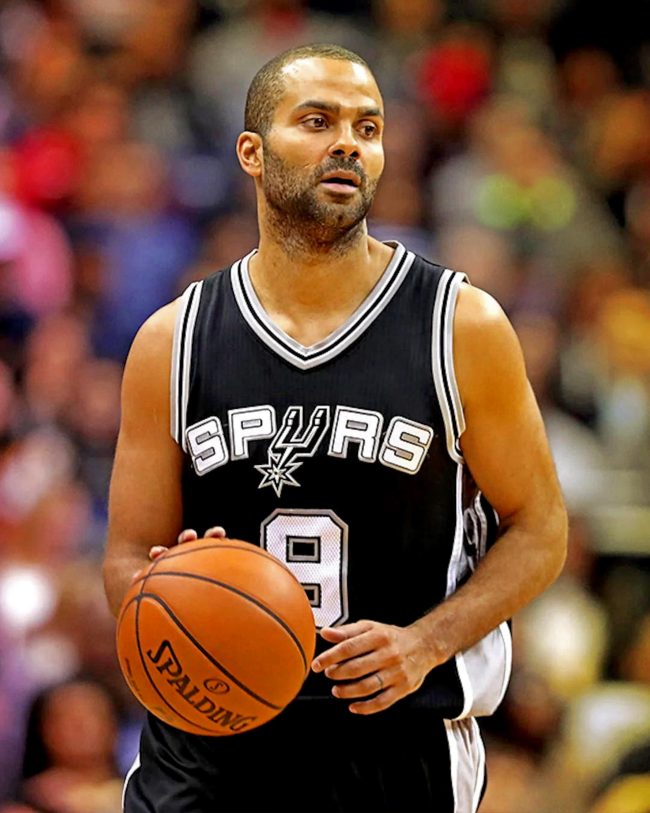 Basketball Player Tony Parker Diamond Painting