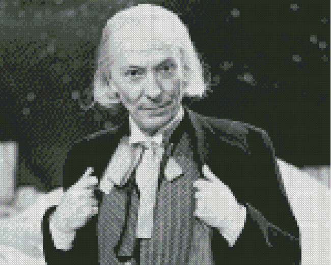 Actor William Hartnell Diamond Painting