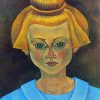Young Girl Portrait Miro Art Diamond Painting