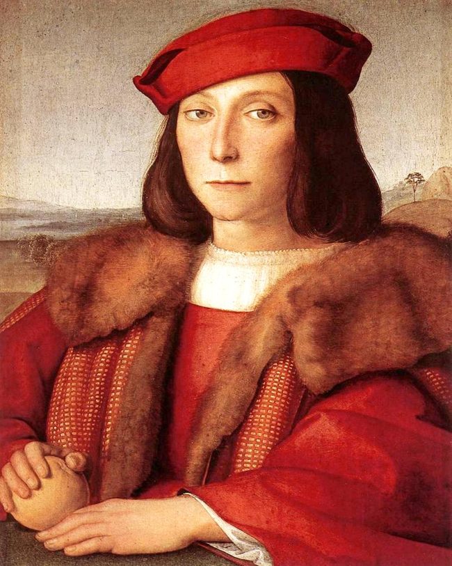 Young Man With An Apple By Raphael Diamond Painting