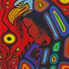 Abstract Canadian Indigenous Art Diamond Painting