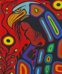 Abstract Canadian Indigenous Art Diamond Painting