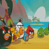 Aesthetic Angry Birds Diamond Painting