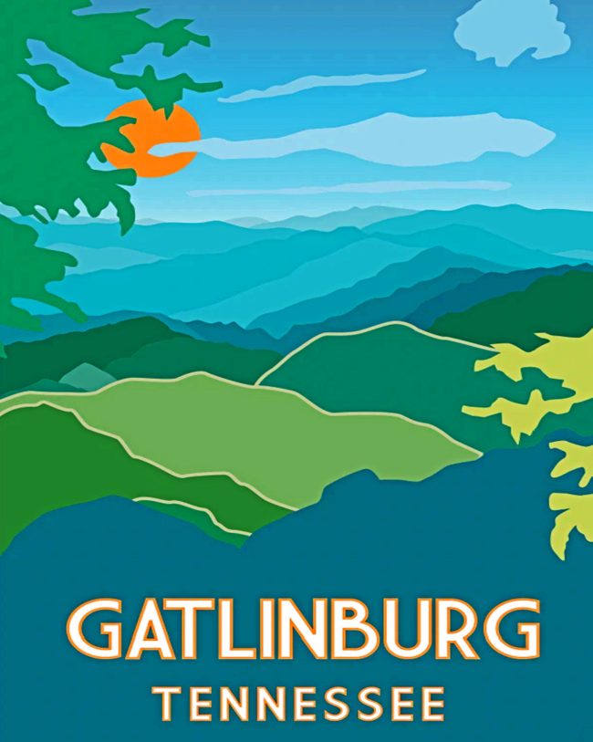 Aesthetic Gatlinburg Diamond Painting