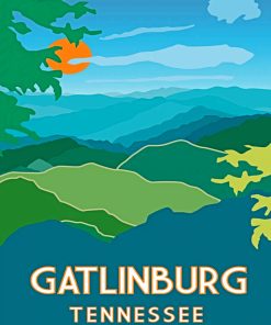 Aesthetic Gatlinburg Diamond Painting