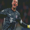 Aesthetic Goalkeeper Manuel Neuer Diamond Painting