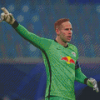 Aesthetic Goalkeeper Peter Gulacsi Diamond Painting