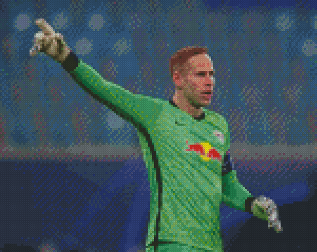 Aesthetic Goalkeeper Peter Gulacsi Diamond Painting