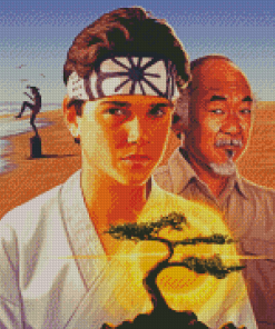 Aesthetic Karate Kid Diamond Painting