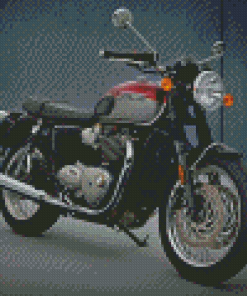 Aesthetic Triumph Motorcycle Diamond Painting