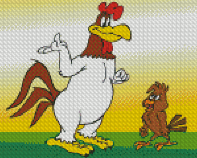 Aesthetic Foghorn Leghorn Diamond Painting