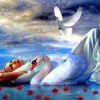 Aesthetic Swan Women Diamond Painting